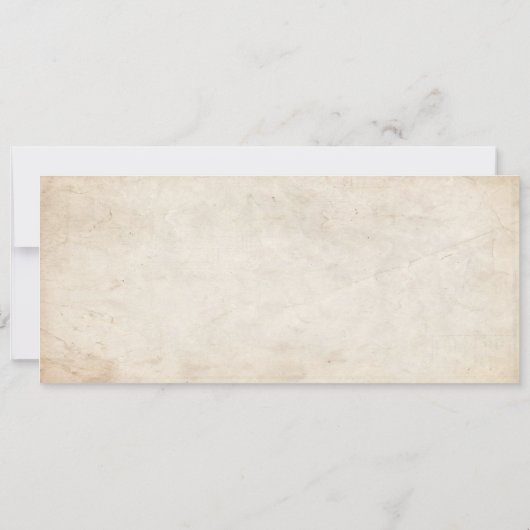 Vintage Mariage Douche Billet Invitations I (Dos)