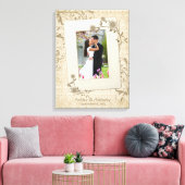 Vintage mariage Modèle photo toile photo (Insitu(Salon))