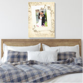 Vintage mariage Modèle photo toile photo (Insitu(Chambre))