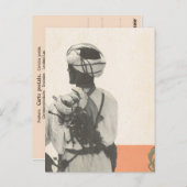 Vintage Marrakesh, Maroc, ARab guard Briefkaart (Voorkant / Achterkant)