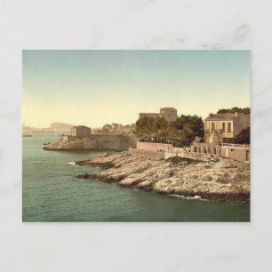 Vintage Marseille, Frankrijk - Briefkaart