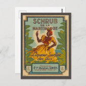 Vintage Martinique Briefkaart (Voorkant / Achterkant)