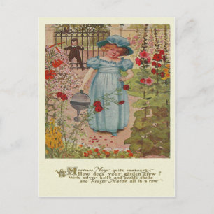 Vintage Mary, Mary Rhyme Briefkaart