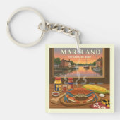 Vintage Maryland Sleutelhanger (Voorkant)
