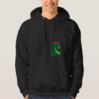 Vintage Mauritanië Vlag Mauritaanse Onafhankelijkh Hoodie