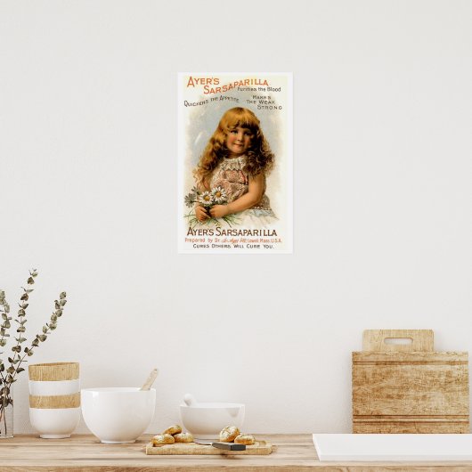 Vintage Medicine Poster (Cuisine)