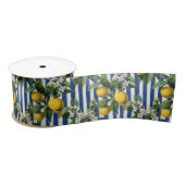 Vintage Mediterranean Lemons Decoupage Lint (Spoel)