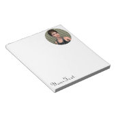 Vintage Meisje Notitieblok (Schuin)