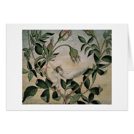 Vintage - Melk in een Hammock, (Voorkant Horizontaal)