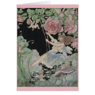 Vintage - Melk op een tuinvleugel,