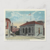 Vintage Menominee Michigan Briefkaart (Voorkant)