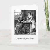 Vintage - Merci d'écoute, (Devant)