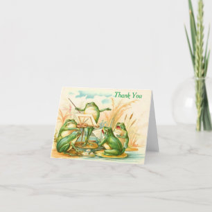 Vintage - Merci - Grenouilles musicales,