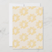 Vintage mère botanique Carte de remerciements (Dos)