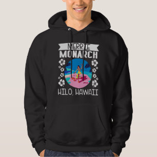 Vintage Merrie Monarch van eilanden Hoodie