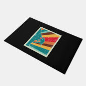 Vintage met rotsclimmer deurmat (Schuin)