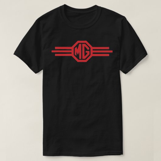 Vintage MG-badge T-shirt (Design voorkant)