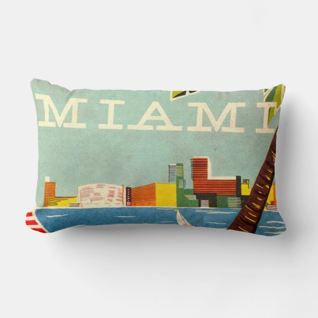 Vintage Miami Lumbar Coussin (Recto)