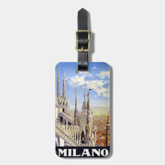 Vintage Milano Bagagelabel