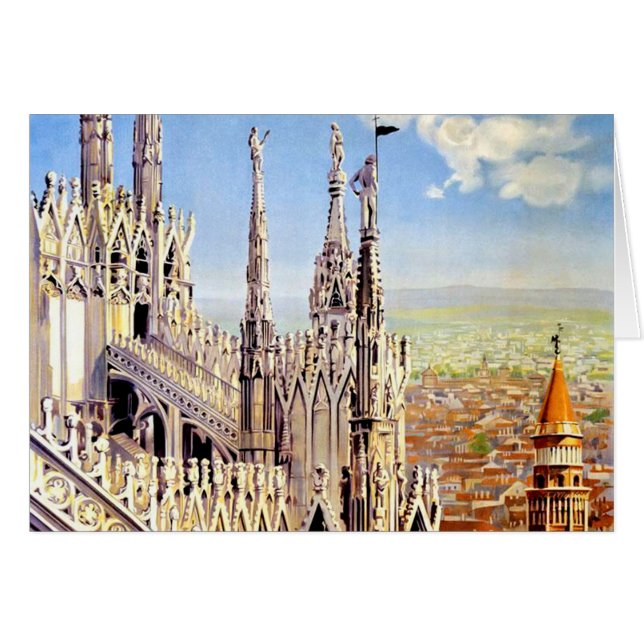 Vintage Milano Travel (Voorkant Horizontaal)