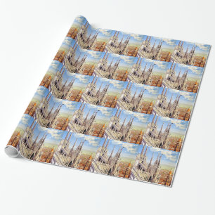 Vintage Milano Travel Cadeaupapier
