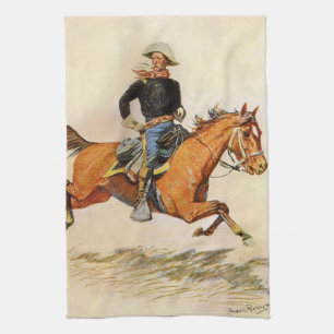 Vintage Militair, Een Cavalerie Officier door Remi Theedoek