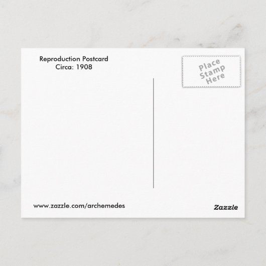 Vintage Milwaukee Wisconsin Briefkaart (Achterkant)