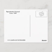 Vintage Milwaukee Wisconsin Briefkaart (Achterkant)