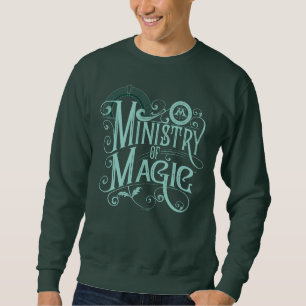 Vintage MINISTRY OF MAGIC™ Grafisch ontwerp Trui