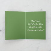 Vintage Miss On Phone Kaart (Binnen)