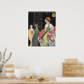 Vintage Mode Adverteren Poster (Keuken)