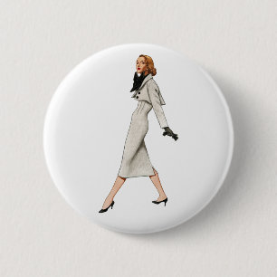 Vintage Mode Afbeelding Button