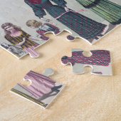 Vintage Mode Bord Puzzle Legpuzzel (Zijkant)