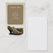 Vintage Mode Visitekaartje (Voorkant / Achterkant)