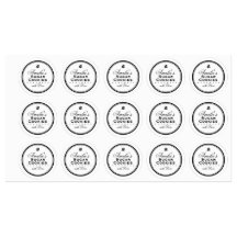 VINTAGE MODERNE | ÉTIQUETTE EAU