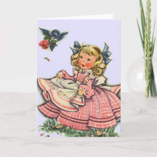 VINTAGE - MOEDERDAG KAART (Voorkant)