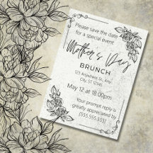 Vintage, Moederschap Koesteren, Moederdag brunch