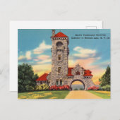 Vintage, Mohonk-meer, New York Briefkaart (Voorkant / Achterkant)