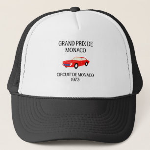 Vintage Monaco Grand Prix Truckerhoed Trucker Pet