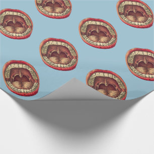 Vintage Mond Cadeaupapier