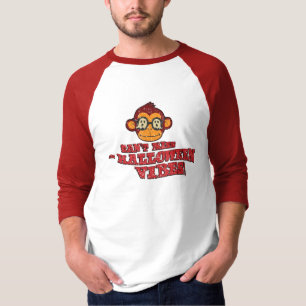 Vintage Monkey Ghost – Mis Halloween Vi niet T-shirt