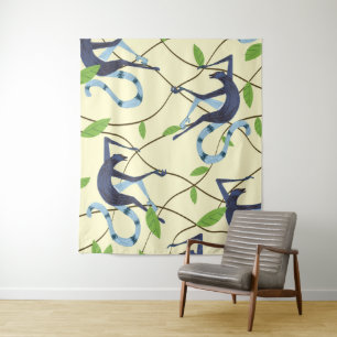 Vintage Monkeys Magneet Wandkleed