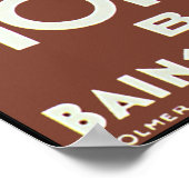 Vintage Monte Carlo Beach Poster (Hoek)