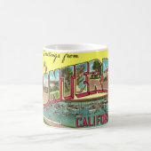 Vintage Monterey CA Salutation Mug (Centre)