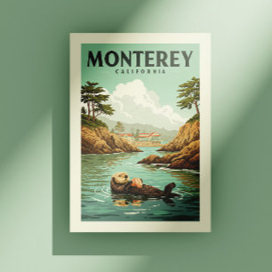 Vintage Monterey California Briefkaart