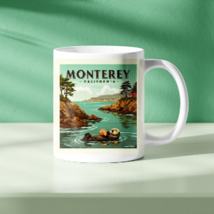Vintage Monterey California Koffiemok