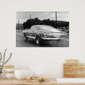 Vintage Mopar Drag - Cuda - Poster M. 5 & 50 (Cuisine)