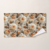 Vintage motif floral délicat. (Serviette à main)