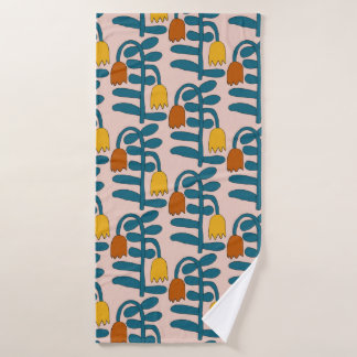 vintage motif sans faille de plantes. Couleurs viv