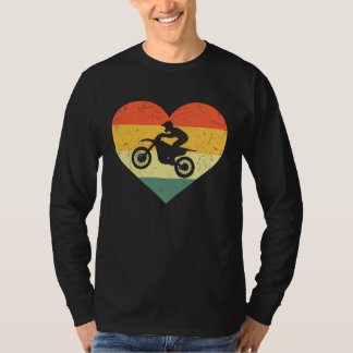 Vintage Motocross Bike Dirtbike Retro Racing Dirt T-shirt